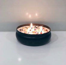 Load image into Gallery viewer, Triple Wick - Black Glass Jar